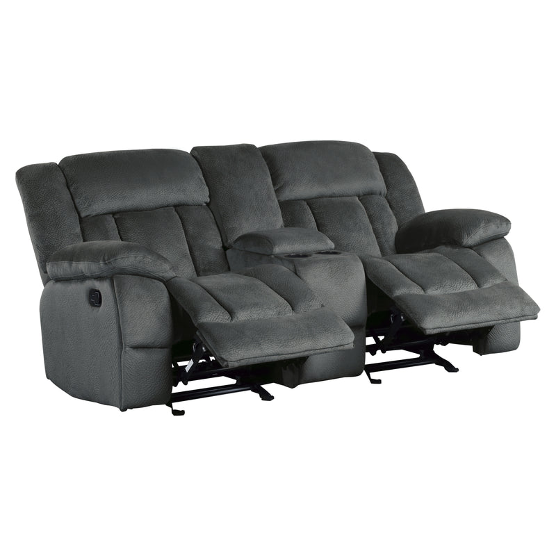 Laurelton - Double Glider Reclining Love Seat with Center Console