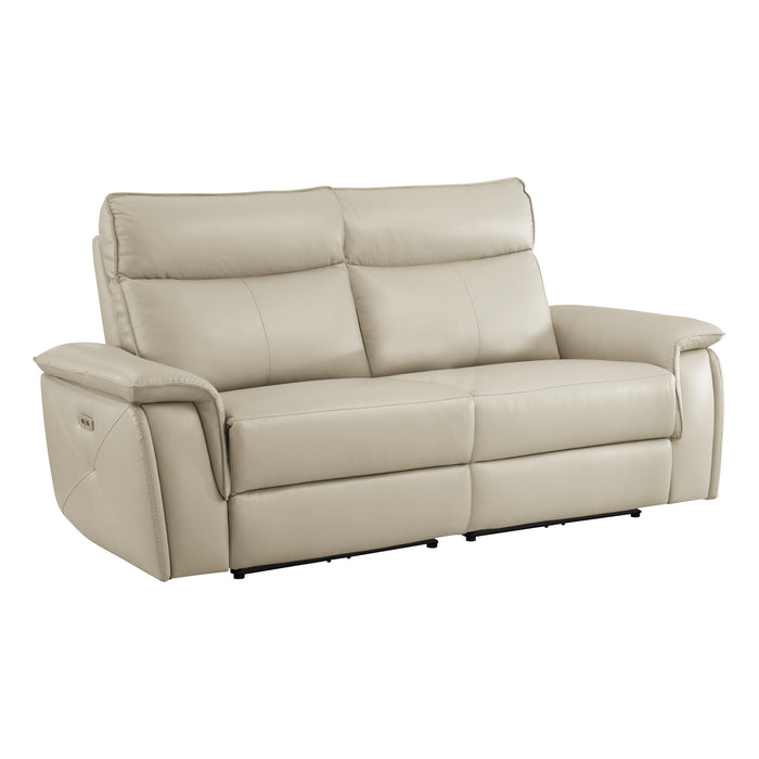 Maroni - (2)Power Double Reclining Love Seat with Power Headrests