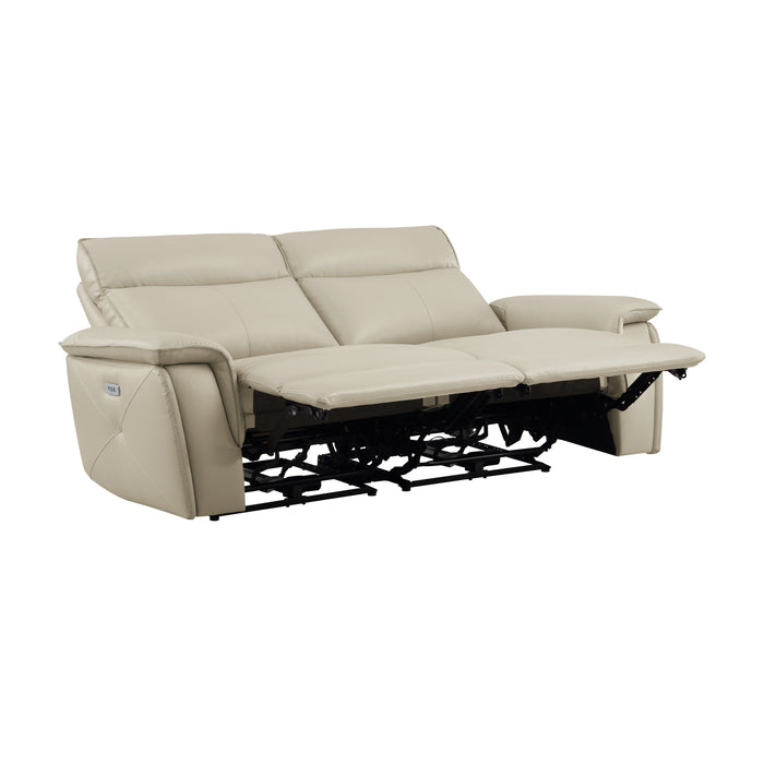 Maroni - (2)Power Double Reclining Love Seat with Power Headrests