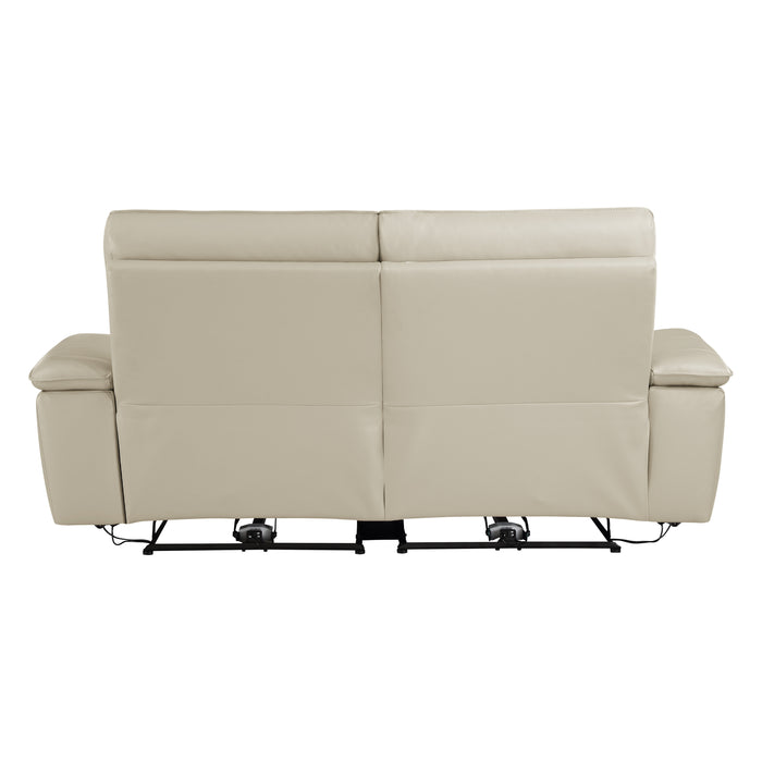 Maroni - (2)Power Double Reclining Love Seat with Power Headrests