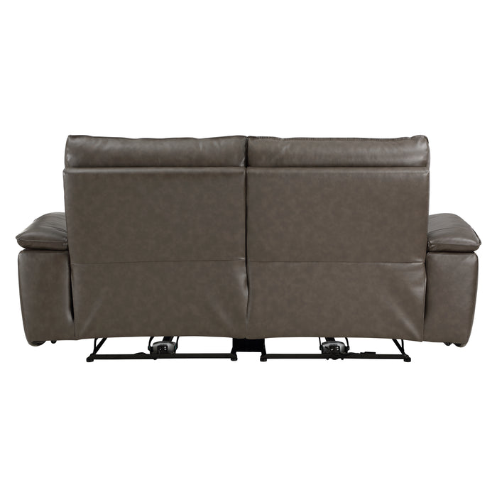 Maroni - (2)Power Double Reclining Love Seat with Power Headrests