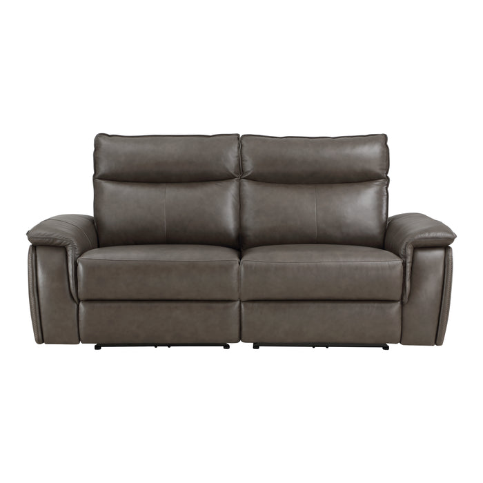 Maroni - (2)Power Double Reclining Love Seat with Power Headrests