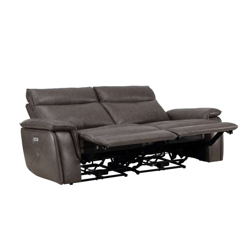 Maroni - (2)Power Double Reclining Love Seat with Power Headrests