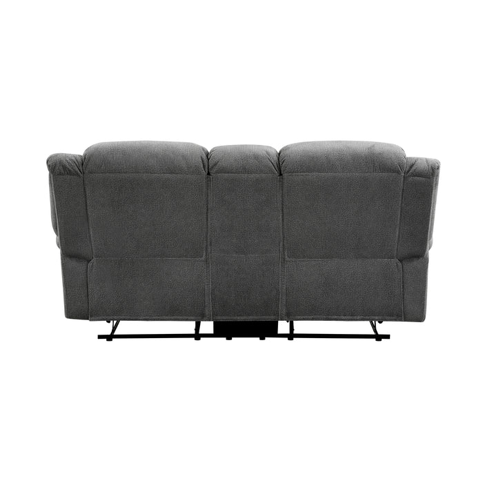 Brennen - Double Reclining Love Seat with Center Console