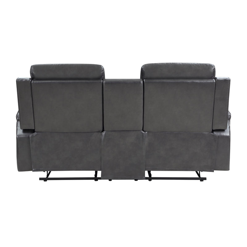 Broomfield - Double Reclining Love Seat with Center Console