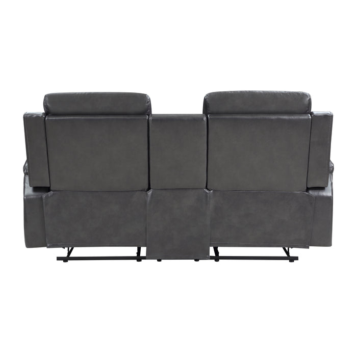Broomfield - Double Reclining Love Seat with Center Console