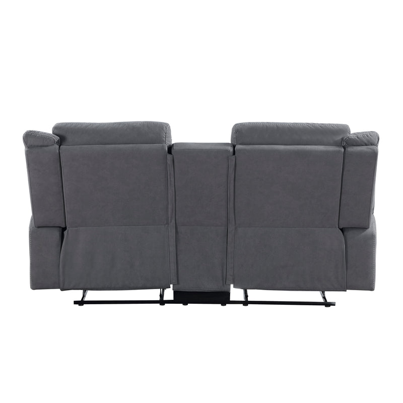 Dean - Double Reclining Love Seat with Center Console