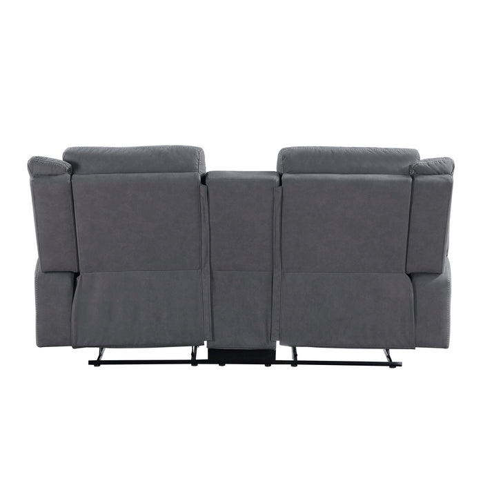 Dean - Double Reclining Love Seat with Center Console