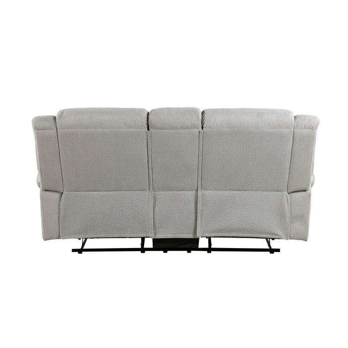 Brennen - Double Reclining Love Seat with Center Console