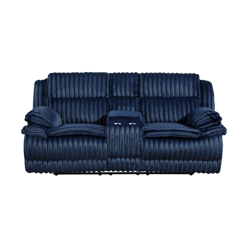 Goodland - Double Reclining Love Seat with Center Console