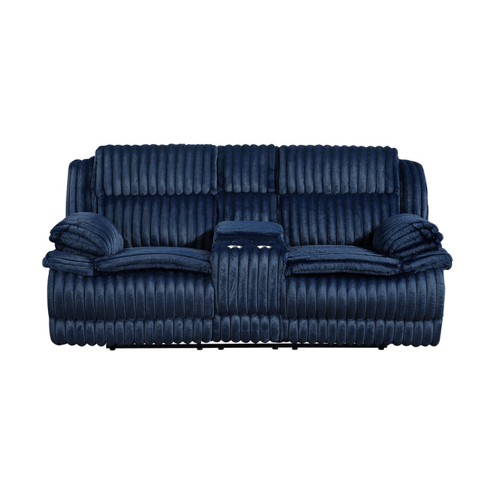 Goodland - Double Reclining Love Seat with Center Console