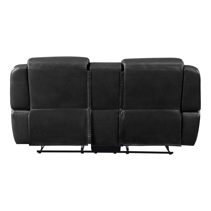 Littleton - Double Reclining Love Seat with Center Console, Receptacles and USB Ports