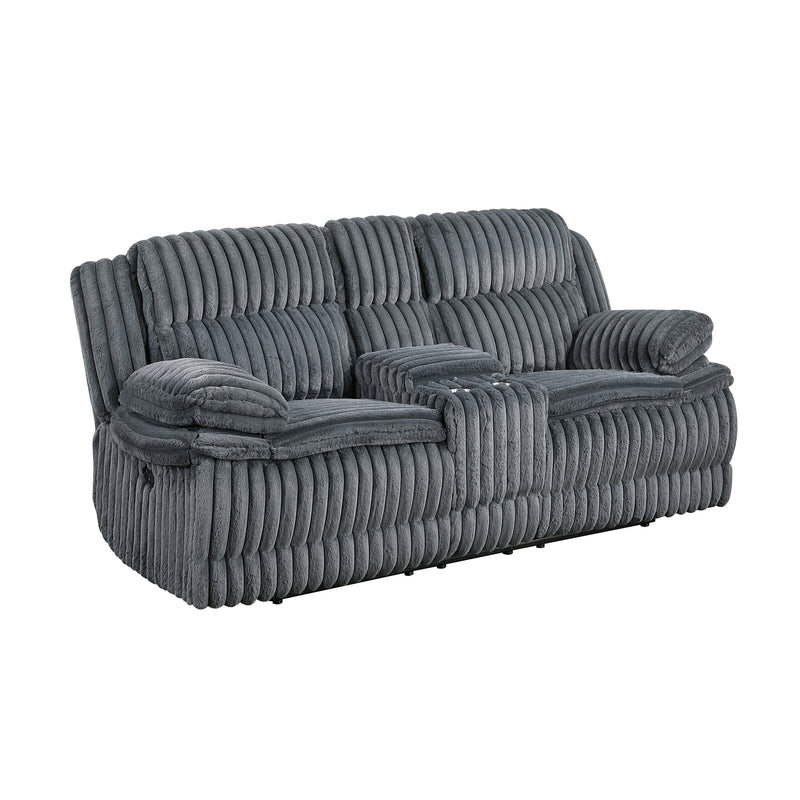 Goodland - Double Reclining Love Seat with Center Console
