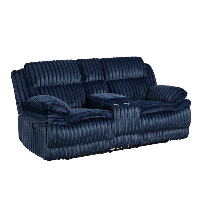 Goodland - Double Reclining Love Seat with Center Console
