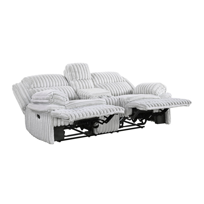 Goodland - Double Reclining Love Seat with Center Console