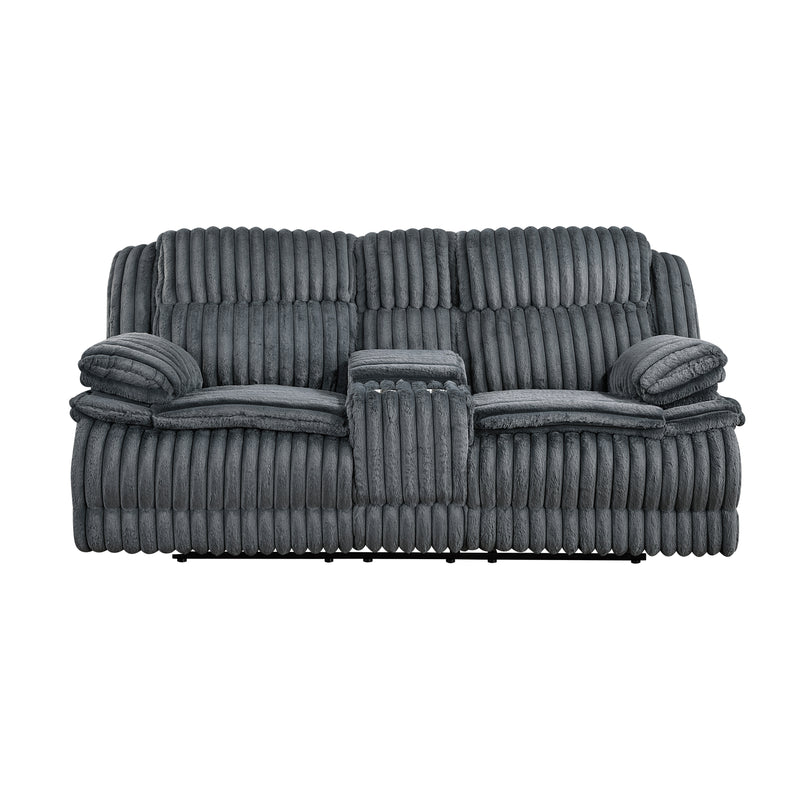 Goodland - Double Reclining Love Seat with Center Console