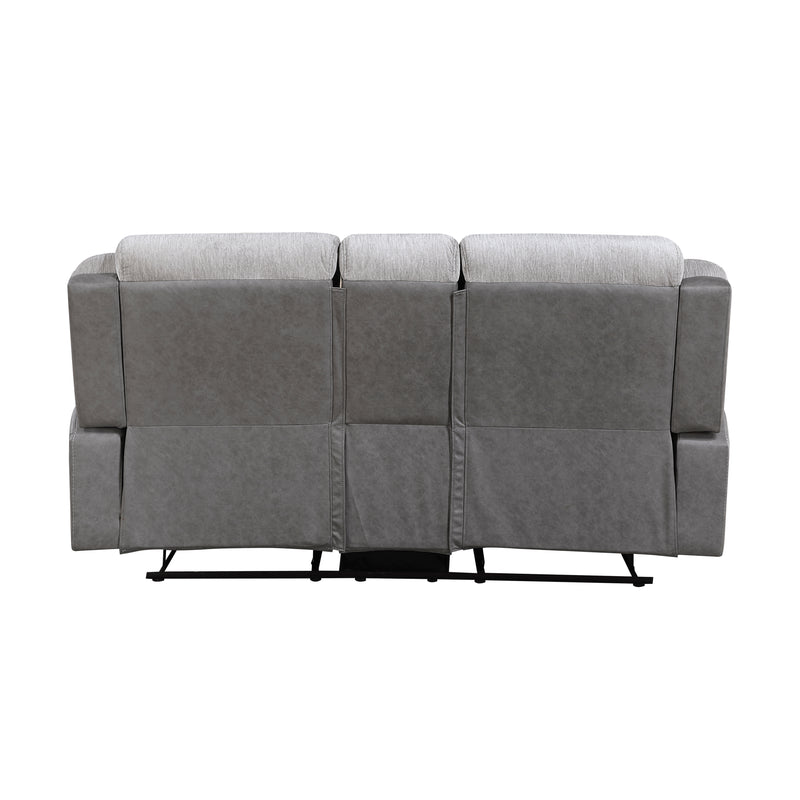 Harriette - Double Reclining Love Seat with Center Console