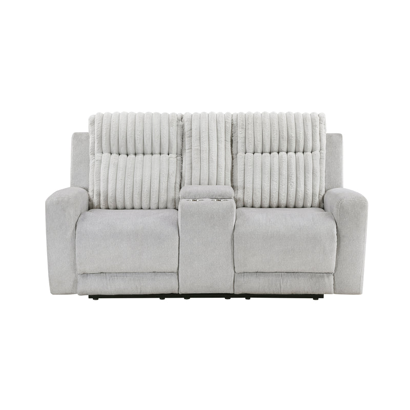 Benton - Double Reclining Love Seat with Center Console