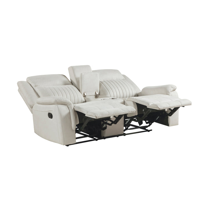 Dean - Double Reclining Love Seat with Center Console