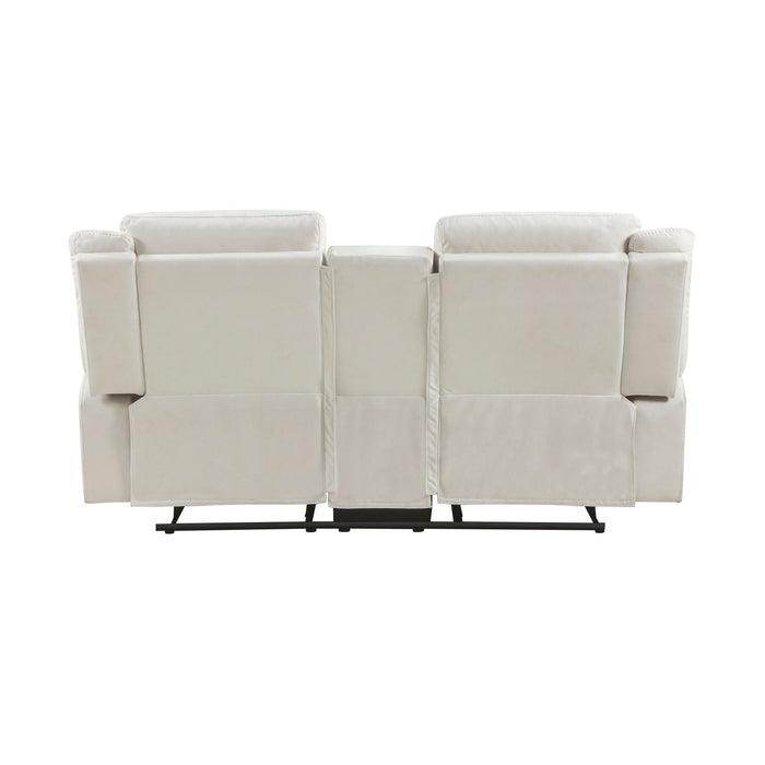 Dean - Double Reclining Love Seat with Center Console
