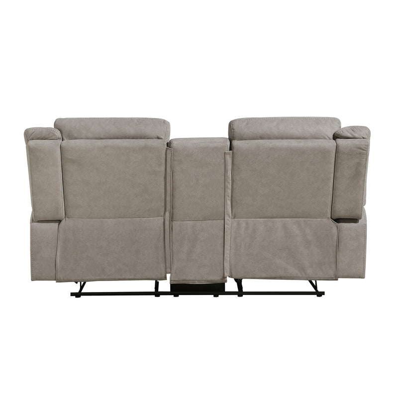 Dean - Double Reclining Love Seat with Center Console