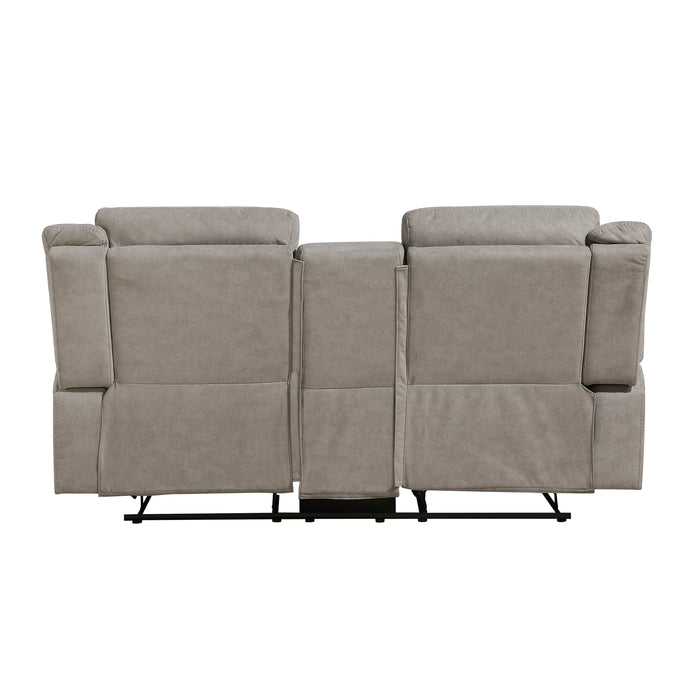 Dean - Double Reclining Love Seat with Center Console
