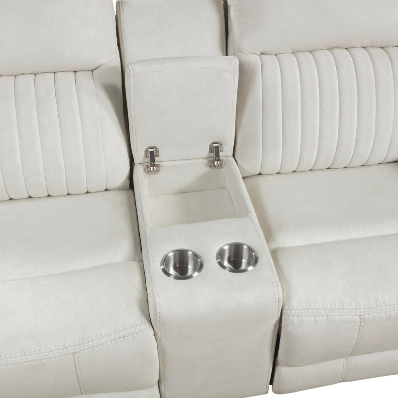Dean - Double Reclining Love Seat with Center Console