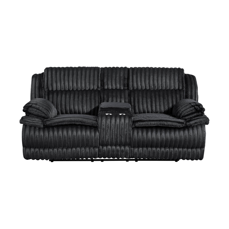 Goodland - Double Reclining Love Seat with Center Console
