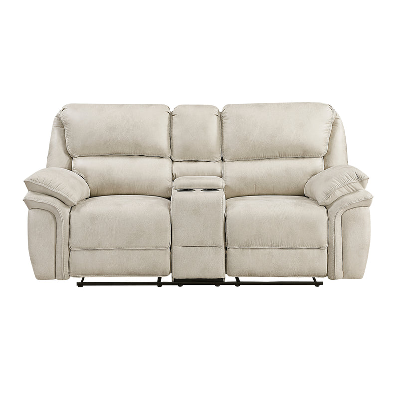 Proctor - Double Reclining Love Seat with Center Console
