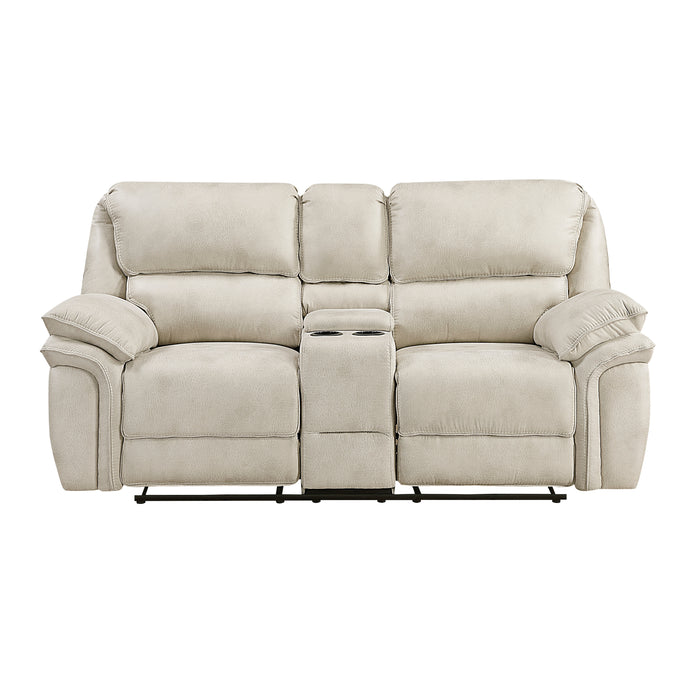 Proctor - Double Reclining Love Seat with Center Console
