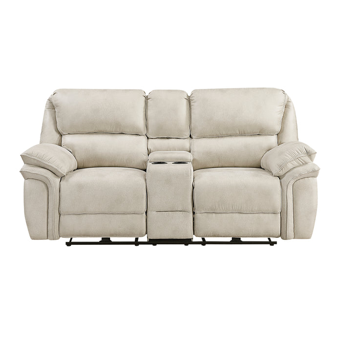 Proctor - Power Double Reclining Love Seat with Center Console
