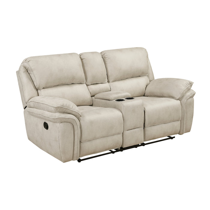 Proctor - Double Reclining Love Seat with Center Console