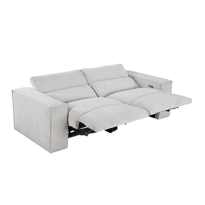 Phoebe - (2)Power Double Reclining Love Seat with Power Headrests