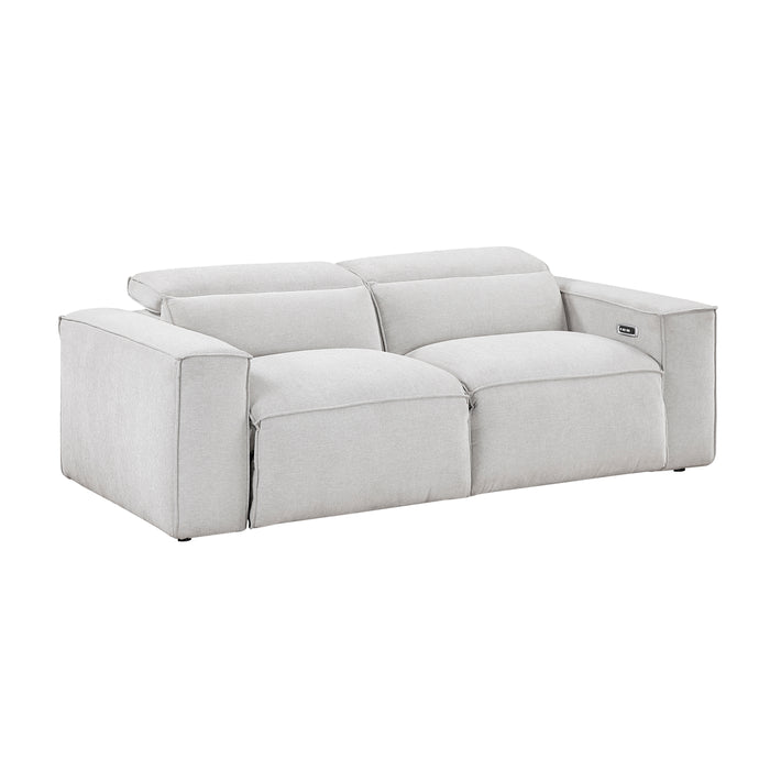 Phoebe - (2)Power Double Reclining Love Seat with Power Headrests
