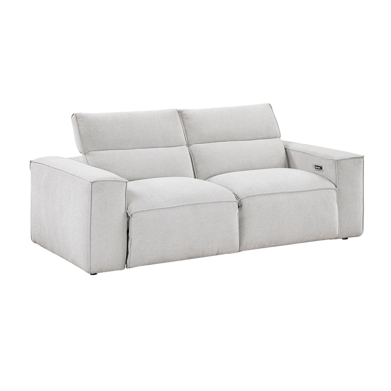 Phoebe - (2)Power Double Reclining Love Seat with Power Headrests