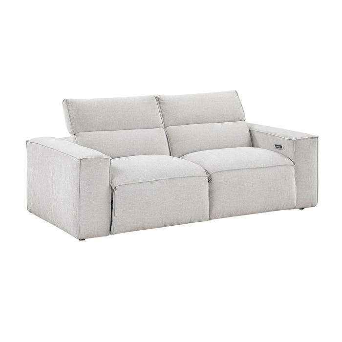 Phoebe - (2)Power Double Reclining Love Seat with Power Headrests
