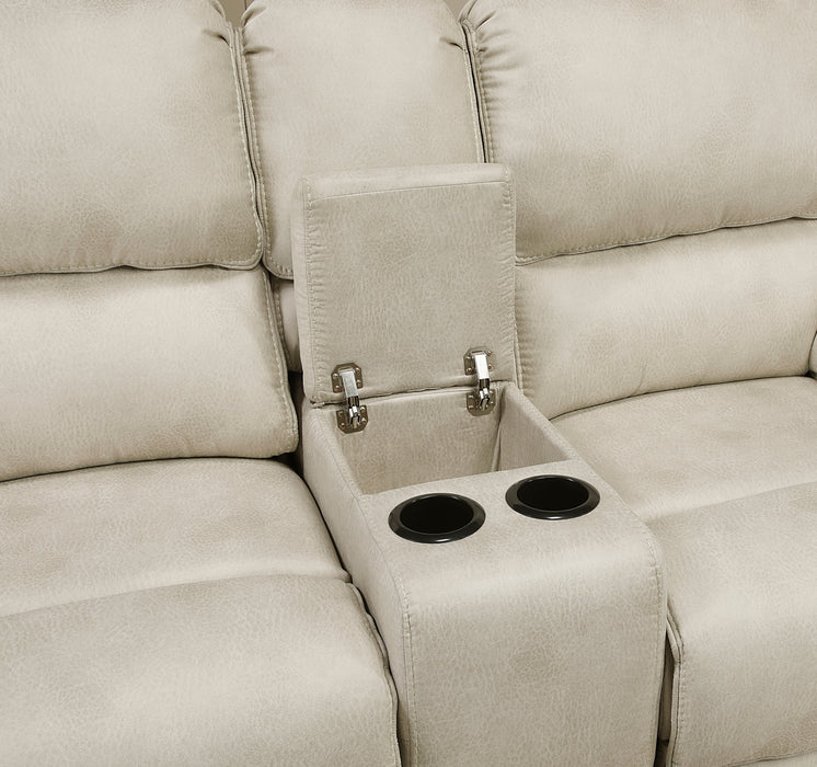 Proctor - Power Double Reclining Love Seat with Center Console