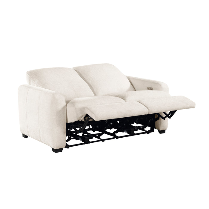 Vera - Power Double Reclining Love Seat with USB Charging Ports