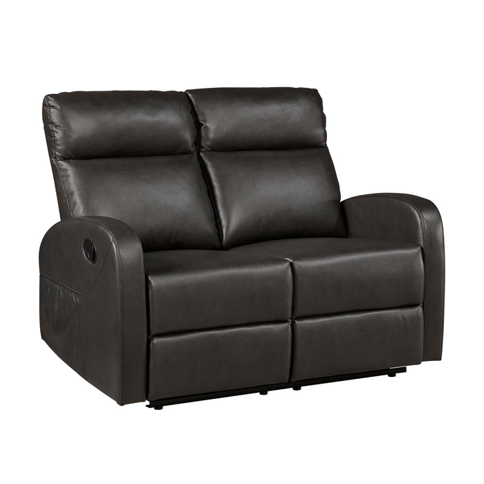 Allen - Double Reclining Love Seat