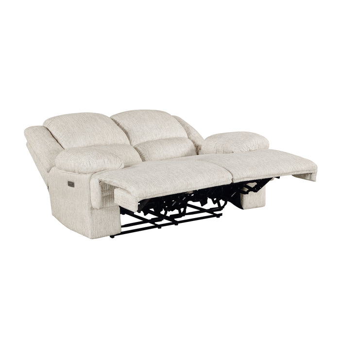 Caliber - Power Double Reclining Love Seat