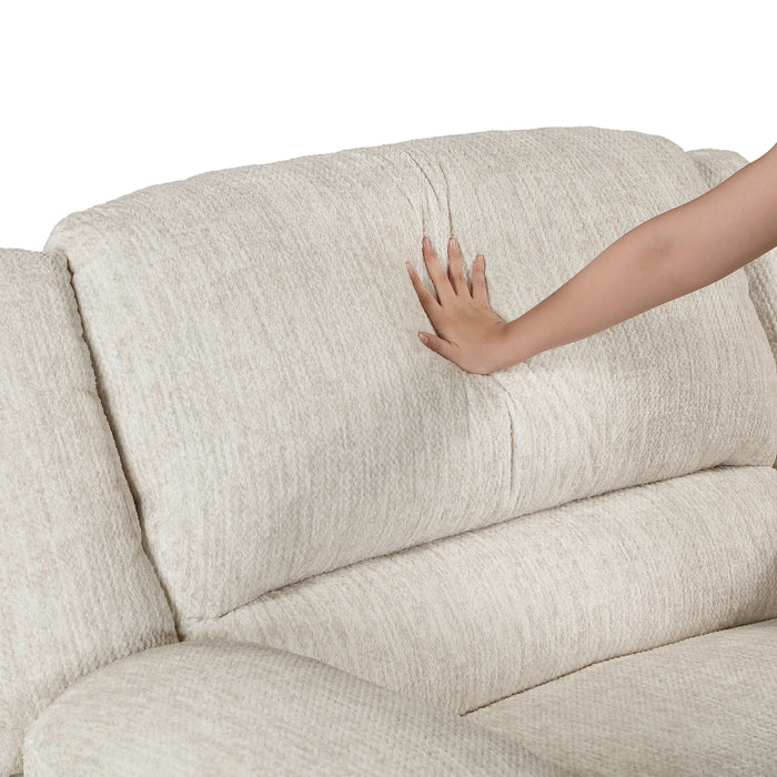 Caliber - Power Double Reclining Love Seat