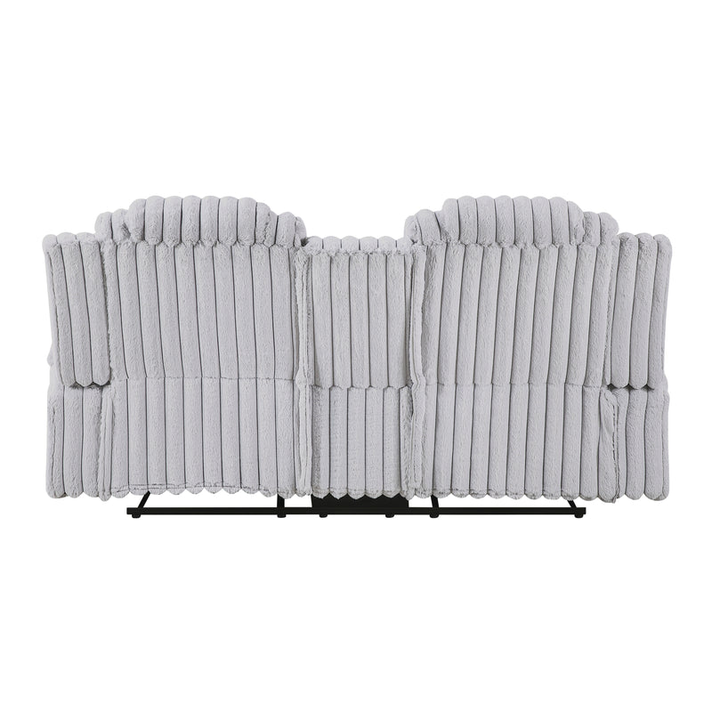 Phyllis - Double Reclining Love Seat with Center Console and Cup Holders