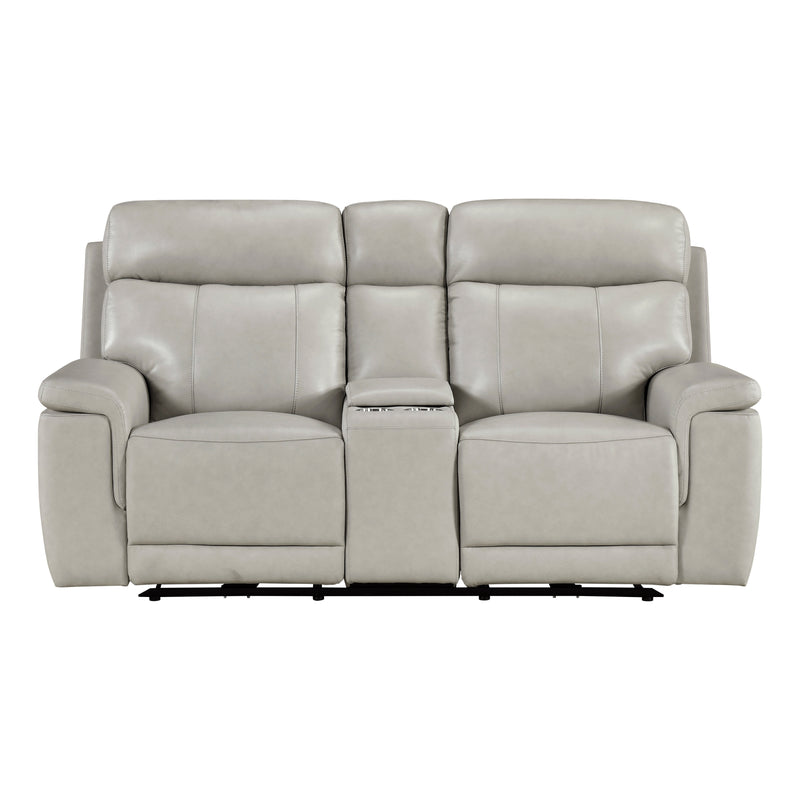 - Power Double Reclining Love Seat with Power Headrest and Center Console