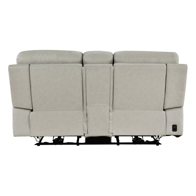 - Power Double Reclining Love Seat with Power Headrest and Center Console