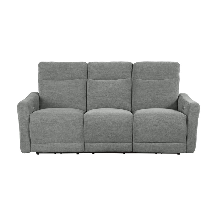 Edition - Power Double Lay Flat Reclining Sofa with Power Headrests and USB Ports