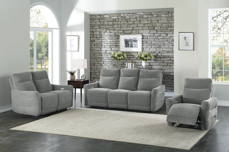 Edition - Power Double Lay Flat Reclining Sofa with Power Headrests and USB Ports