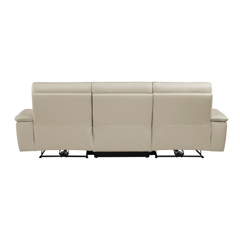 Maroni - (3)Power Double Reclining Sofa with Power Headrests