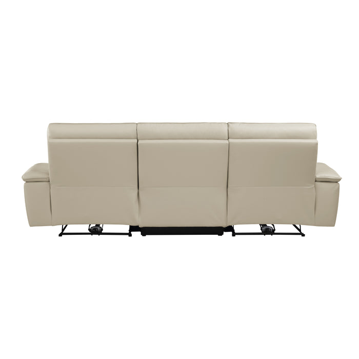 Maroni - (3)Power Double Reclining Sofa with Power Headrests