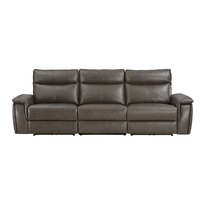 Maroni - (3)Power Double Reclining Sofa with Power Headrests