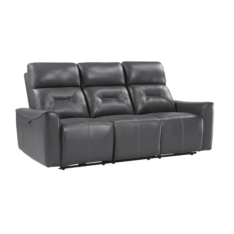 Burwell - Power Double Reclining Sofa with USB Ports